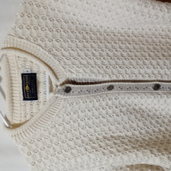 Cable Knit Cardigan | Dock Square | Made in the USA - Picture 2 of 7